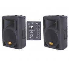 Kit 05 de Som Caixa Amplif. Ativ/Pass CL150(150/150W) RMS